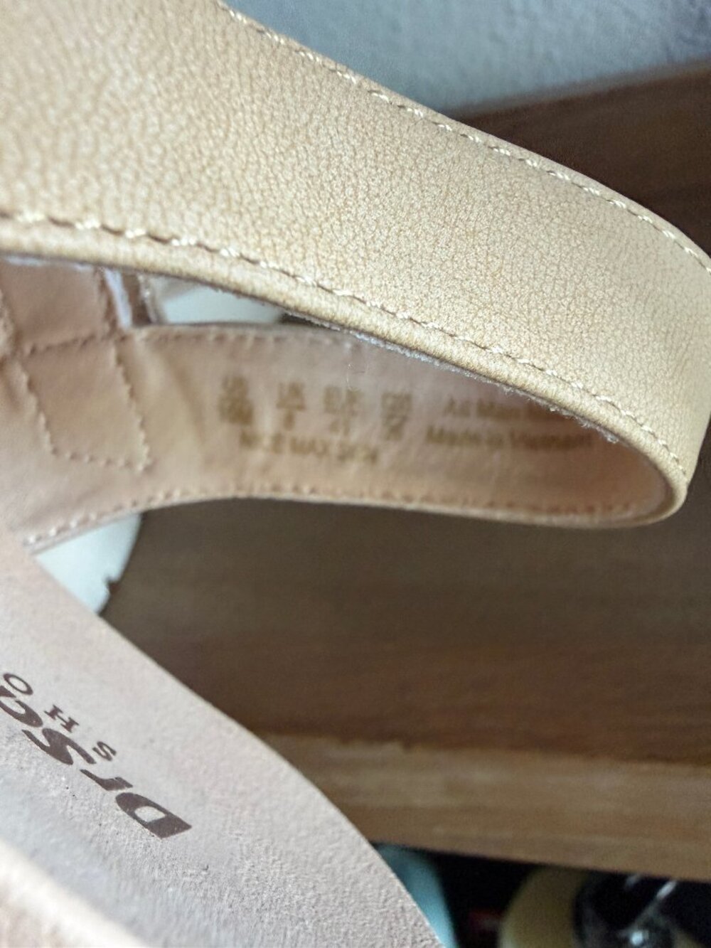 DR. SCHOLL'S Nice Max Sun Sandals in Sand color Sz.10 - Picture 9 of 9